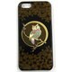 I5-MK0-019 [iPhone5用カバー 高盛り蒔絵 ふくろう（黒）]
