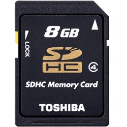ヨドバシ Com 東芝 Toshiba Sd L008g4 Sdhcカード 8gb Class4 通販 全品無料配達