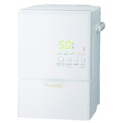 加湿器 roomist(ルーミスト) スチームファン蒸発式 木造和室10畳/プレハブ洋室17畳 ホワイト SHE60KD-W