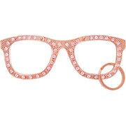 Blinglasses/ブリングラスカラビナ コーラルピンク KBL-10-04