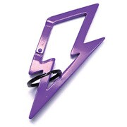 break square/ネオンサンダーカラビナ パープル KBL-13-02