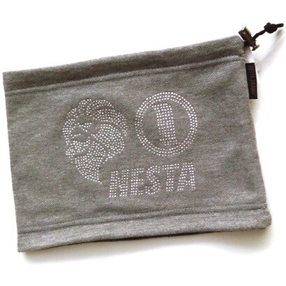 NESTA BRAND ネスタブランド ネックウォーマー/ラインストーン グレー NNZ-63-02