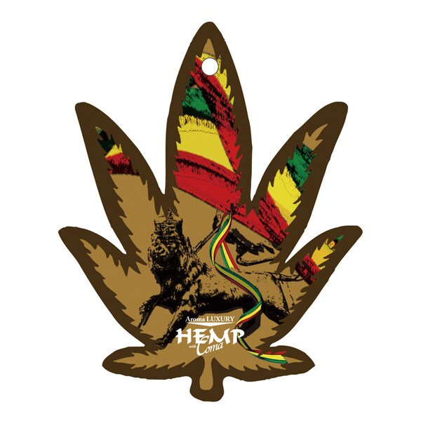 OA-HCD-1-8 [HEMP with Coma ヘンプウィズコーマ エアーフレッシュナー RASTA]