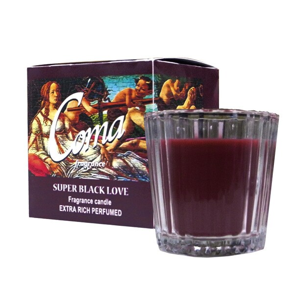 コーマ フレグランスキャンドル SUPER BLACK LOVE OC-CMC-1-2