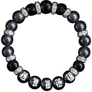 G’zPLAYA GANGSTAブレス RULER/HEMATITE PLB-1-04