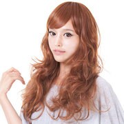 WWW-01021 [Vivir シャイニーウェーブ オレンジブラウン]