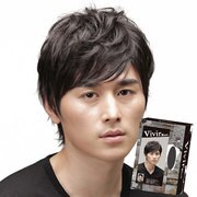 WWW-02009 [Vivir MensWigナチュラルショート ナチュラルブラック]