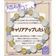 生活・対人運 「キャリアアップしたい」 ブレスレット