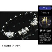 梵字シリーズ 双龍守護梵字 黒「サク」