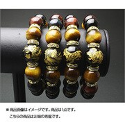 俺の石シリーズ 三色三虎福禄寿「青龍」Ｍｉｘタイガーアイ