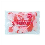フラワーペタル バブルバス ミニパック ストロベリー OB-FPB-P-3