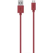 MIXIT UP マイクロUSBケーブル レッド F2CU012bt04-RED