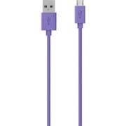 MixIt UP マイクロUSBケーブル パープル F2CU012bt04-PUR