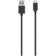 MIXIT UP マイクロUSBケーブル ブラック F2CU012bt04-BLK