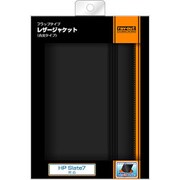 RT-SL7LC1シリーズ HP Slate7用 フラップタイプ・レザージャケット(合皮タイプ) ブラック RT-SL7LC1/B