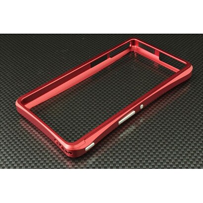 XPA-A001R [Xperia A (SO-04E)専用 ハイブリッドメタルバンパー SEALED A001レッド]