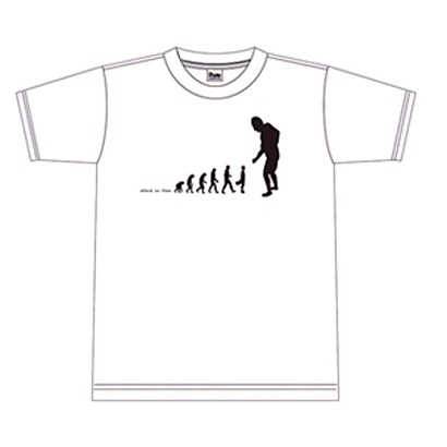 進撃の巨人 Tシャツ A(ホワイト) [Lサイズ]