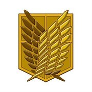 進撃の巨人 蒔絵シール [調査兵団]