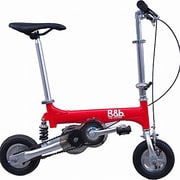 折りたたみ自転車 ノーパンクタイヤ 8.5型 クレヨンレッド NP08050R