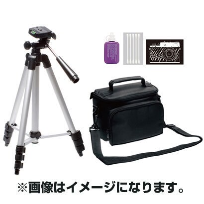 三脚+バッグ+クリーニングキット DVC-0302
