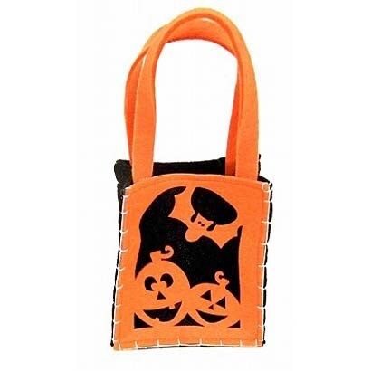 ハロウィングッズ フェルトキャンディーバッグ