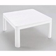 75cm角カジュアルこたつ DK-K753-WH