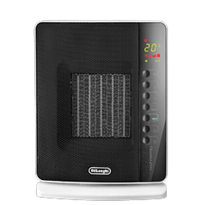 電気暖房 セラミックファンヒーター 1350W 首振り機能付 リモコン付 DCH7093ERJ