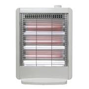 電気ストーブ 990W/660W/330W 3段階切替 ホワイト DS-K101(W)