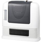 加湿セラミックヒーター 強弱2段階切替式 スチーム式加湿機能付 ダークグレー DF-KB121(H)
