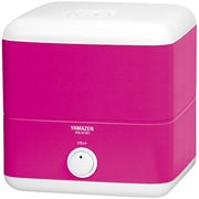 スチーム式加湿器 (アロマポット付) 木造約3畳 プレハブ約6畳 ピンク KS-H101(P)