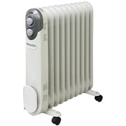 オイルヒーター 木造6畳まで/コンクリート8畳まで ホワイト DO-L122(W)