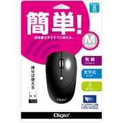 光学式マウス 無線3ボタン ブラック MUS-RKT85NBK