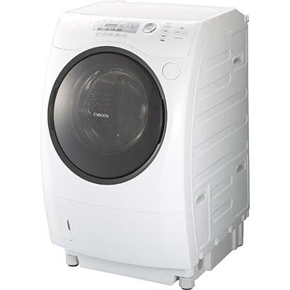 ドラム式洗濯乾燥機(9.0kg) ZABOON（ザブーン） 左開き ピュアホワイト TW-G540L W