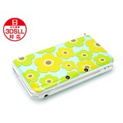 3DLDCC03 [3DS LL用 プラスパレット デザインカバー フラワースタイル オリエンタル]