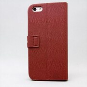 MINIOPAL CASE 84647 [iPhone5用 手帳タイプ ブラウン カード挿入可左右開閉スタンド可]