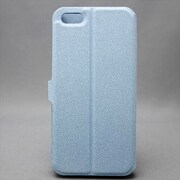 MINIOPAL CASE 81264 [iPhone5用 手帳タイプ ライトブルー 左右開閉スタンド可]
