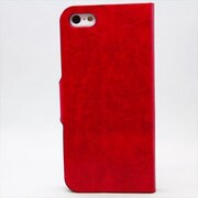 MINIOPAL CASE 84494 [iPhone5用 手帳タイプ レッド 左右開閉型カード挿入可]