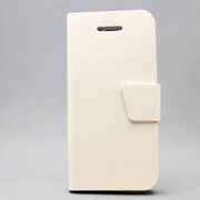 MINIOPAL CASE 84524 [iPhone5用 手帳タイプ ホワイト 左右開閉型カード挿入可スタンド可]