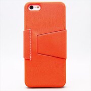 MINIOPAL CASE 81172 [iPhone5用 手帳タイプ オレンジ 左右開閉スタンド可]