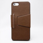 MINIOPAL CASE 81226 [iPhone5用 手帳タイプ ブラウン 左右開閉スタンド可]