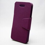 MINIOPAL CASE 81233 [iPhone5用 手帳タイプ パープル 左右開閉スタンド可]