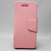 MINIOPAL CASE 81240 [iPhone5用 手帳タイプ ピンク 左右開閉スタンド可]