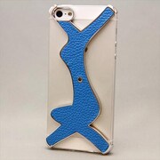 MINIOPAL CASE 89536 [iPhone5用 個性派シリーズ ブルー×シルバー]