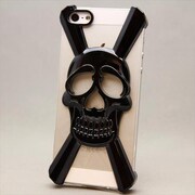 MINIOPAL CASE 89710 [iPhone5用 クールスカルシリーズ ブラック]