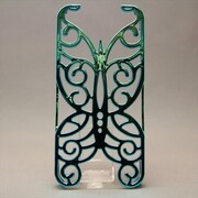 MINIOPAL CASE 81288 [iPhone5用 ザ・バタフライシリーズ ブルー 蝶タイプ]
