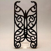 MINIOPAL CASE 80908 [iPhone5用 ザ・バタフライシリーズ ブラック 蝶タイプ]