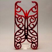 MINIOPAL CASE 80922 [iPhone5用 ザ・バタフライシリーズ レッド 蝶タイプ]