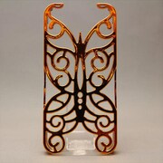 MINIOPAL CASE 80946 [iPhone5用 ザ・バタフライシリーズ ゴールド 蝶タイプ]