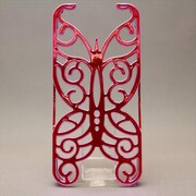 MINIOPAL CASE 80953 [iPhone5用 ザ・バタフライシリーズ ピンク 蝶タイプ]