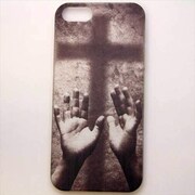 MINIOPAL CASE 10056 [iPhone5用 背面カバータイプ PR 十字架プリント]